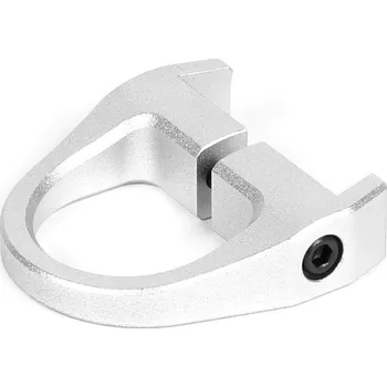 Sportovní střelba TTI AIRSOFT Natahovací páka závěru pro Action Army AAP-01 a WE Galaxy G-Series - stříbrná