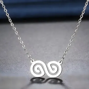 Náhrdelník IZMAEL Náhrdelník ES 21093 Stříbrná KP21093