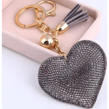 Přívěsek Přívěsek Srdíčko Šedá