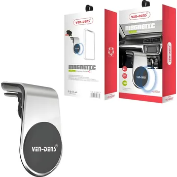 VEN DENS L Tvarovaný Magnetický Držák do Auta – Stříbrná