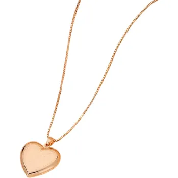 Náhrdelník IZMAEL Náhrdleník KI 34239 Heart Zlatá/Růžová KP34239