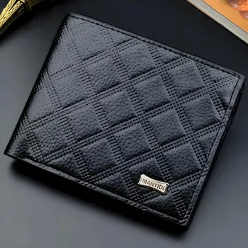 Peněženka Pánská peněženka Manyidi LU 35502 Černá