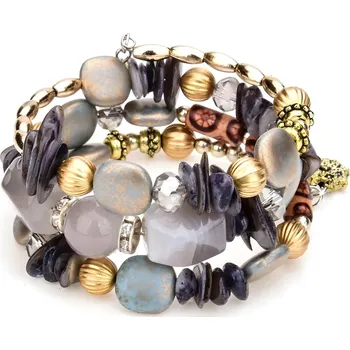 Náramek IZMAEL Náramek SP 29260 Šedá KP29260