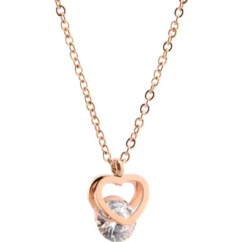 Náhrdelník IZMAEL Náhrdelník CA 15148 Zlatá/Růžová KP15148