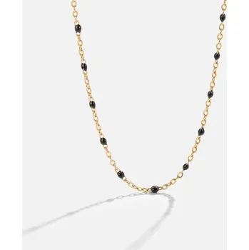 Náhrdelník ORNAMENTI Pozlacený náhrdelník Element Colourful gold