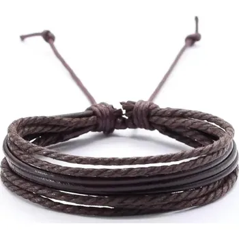 Náramek IZMAEL Náramek RO 33228 Hnědá KP33228