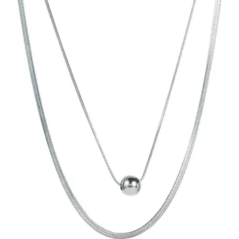 Náhrdelník IZMAEL Náhrdelník FI 20873 Stříbrná KP20873