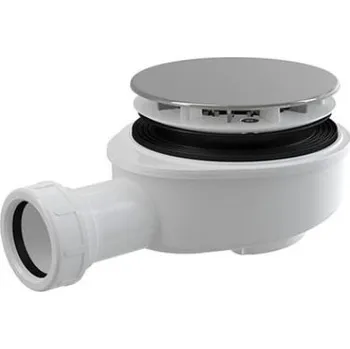 Sifon Roth vaničkový sifon DN90 snížený, plast/chrom