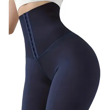 IZMAEL Legíny s vysokým pasem na zapínání KP30739 5 XL