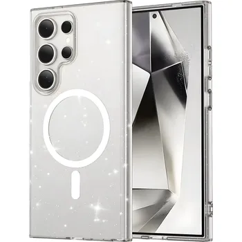 Pouzdro na mobilní telefon Techsuit Techsuit obal se třpytkami pro Samsung Galaxy S24 Ultra 17