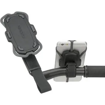 brašna na kolo KLICKfix držák mobilu Loop suchý zip (šedá/černá)