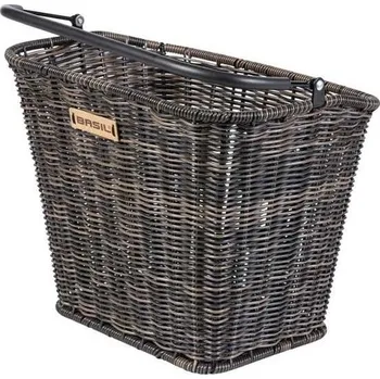 brašna na kolo Basil přední koš Bremen bez držáku (hnědá)