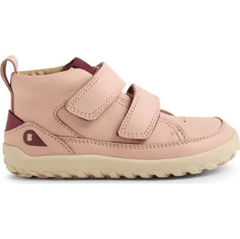 Barefoot dětské kotníkové boty Bobux - Alpha Trek Cameo Rose růžové Velikost: 33