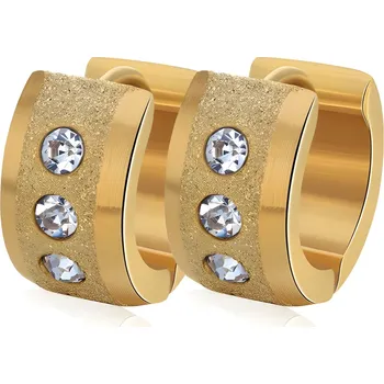 Náušnice IZMAEL Náušnice LA 2435 Zlatá KP2435