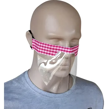 rouška IZMAEL Plastové Ochranné Rouška Kostky/Růžová univerzálne 13 ks