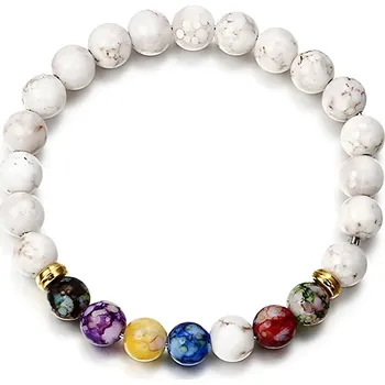 Náramek IZMAEL Náramek NA 5465 Bílá1 KP5465