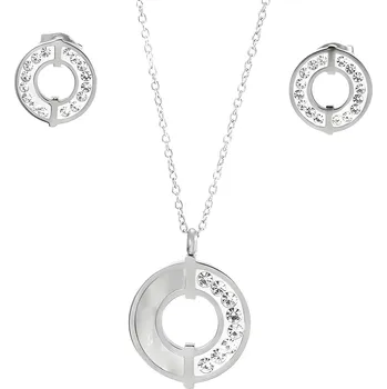 Souprava šperků IZMAEL Set LO 15130 Stříbrná KP15130