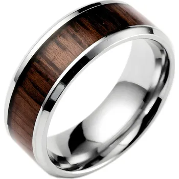 Prsten IZMAEL Prsten WO 17176 Stř./Tm.Hnědá KP17176 59mm KP17176