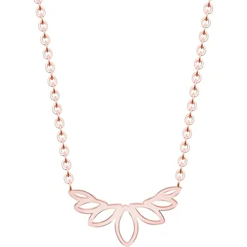 Náhrdelník IZMAEL Náhrdelník EL 21140 Zlatá/Růžová KP21140