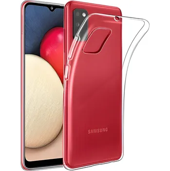 Pouzdro na mobilní telefon IZMAEL.eu Průhledné ochranné pouzdro pro Samsung Galaxy A02s 17