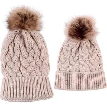 Čepice Čepice Máma a díté Sl.Hnědá