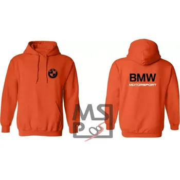 Pánská mikina Pánská mikina s motivem BMW oranžová L