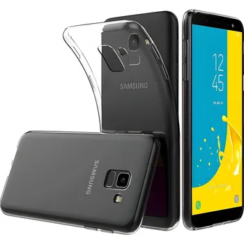 Pouzdro na mobilní telefon IZMAEL.eu Průhledné ochranné pouzdro pro Samsung Galaxy J6 Plus 17