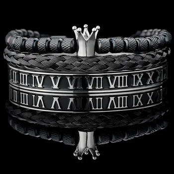 Náramek IZMAEL Náramky KA 34402 Černá KP34402