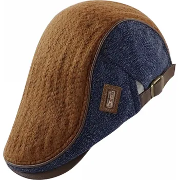 Čepice Pánský baret WE 26057 Hnědá