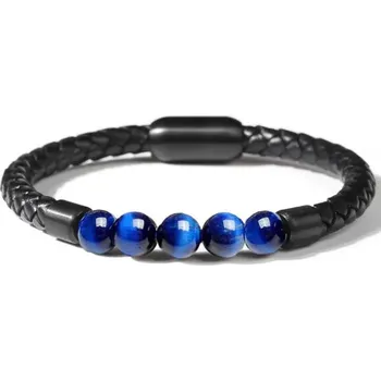 Náramek IZMAEL Náramek DO 33423 Černá/Modrá KP33423