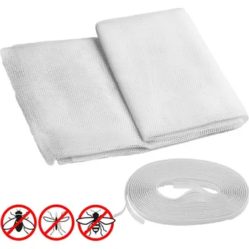 Síť proti hmyzu DEMA Okenní síťka proti hmyzu 100x100 cm, bílá