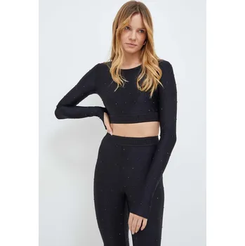 Tričko s dlouhým rukávem Versace Jeans Couture 76HAHE05 černá 99X, vel. L