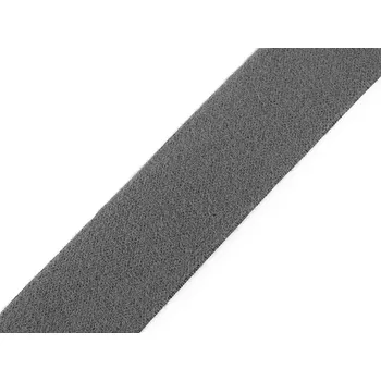 Textilní guma Pruženka oboustranná měkká šíře 40 mm Varianta: 2 šedá, Balení: 1 m