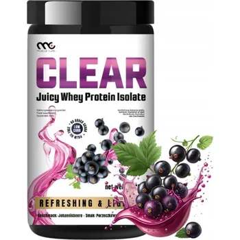 Protein Protein proteinový izolát - WPI Muscle Clinic prášek 450 g s příchutí černého rybízu