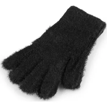 Rukavice Dámské / dívčí pletené rukavice, barva 4 černá