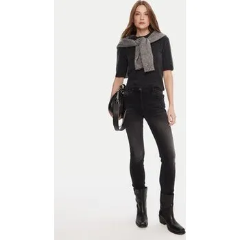 Moto kalhoty Marella Jeansy 2523186104 Černá Skinny Fit 46