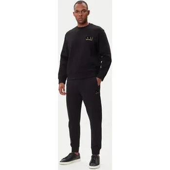 Dámské kalhoty Armani Exchange Teplákové kalhoty XM001886 AF10818 MC004 Černá Slim Fit M