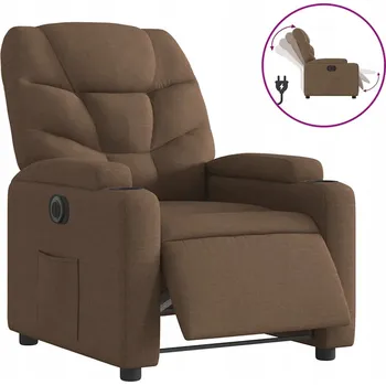 Křeslo Elektrické křeslo hnědé 74x89x100 cm - komfort a stabilita