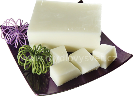 Mýdlová hmota CRYSTAL WST - 1kg | Mýdlový základ | Mýdlová báze | Základ na mýdlo | Glycerinová mýdlová hmota | Hmota na výrobu mýdla