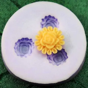 Formička Silikonová mini formička květy III.
