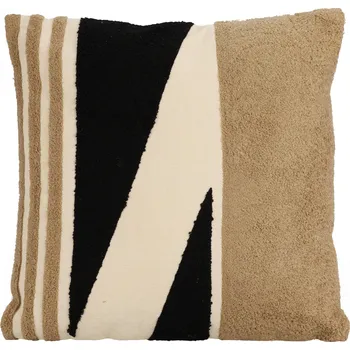 Home Styling Collection Dekorační polštář s geometrickým vzorem, 45 x 45 cm