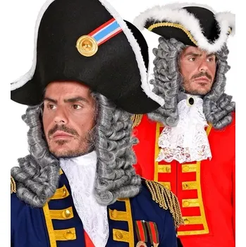 Paruka Kudrnatá paruka/ kostým velitele (Commander)