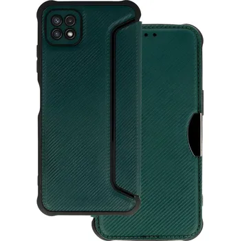Pouzdro na mobilní telefon IZMAEL.eu Razor carbon knížkové pouzdro pro Samsung Galaxy A22 5G 8
