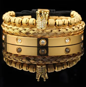 Náramek IZMAEL Náramky HA 34389 Zlatá KP34389