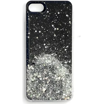 Pouzdro na mobilní telefon WOZINSKY Wozinsky Star Glitter silikonové pouzdro pro Samsung Galaxy S21 Ultra 5G 4