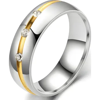 Prsten IZMAEL Dámský Prsten LO 17388 Stř./Zlatá KP17388 52mm KP17388