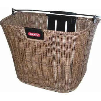 brašna na kolo KLICKfix přední dětský koš Structura 16 l (hnědá)