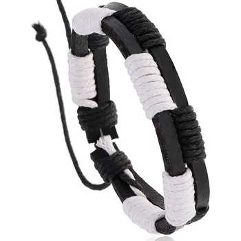 Náramek IZMAEL Náramek DE 33149 Černá/Bílá KP33149