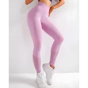 Dámské legíny IZMAEL Fitness Legíny KP14751 13 růžová L