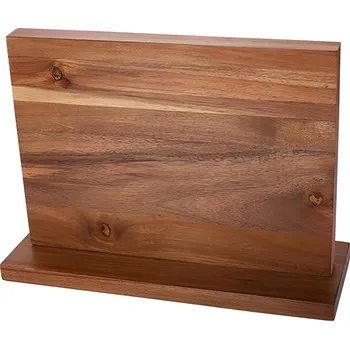 Dřevěný magnetický stojan na nože Easy Hnědá